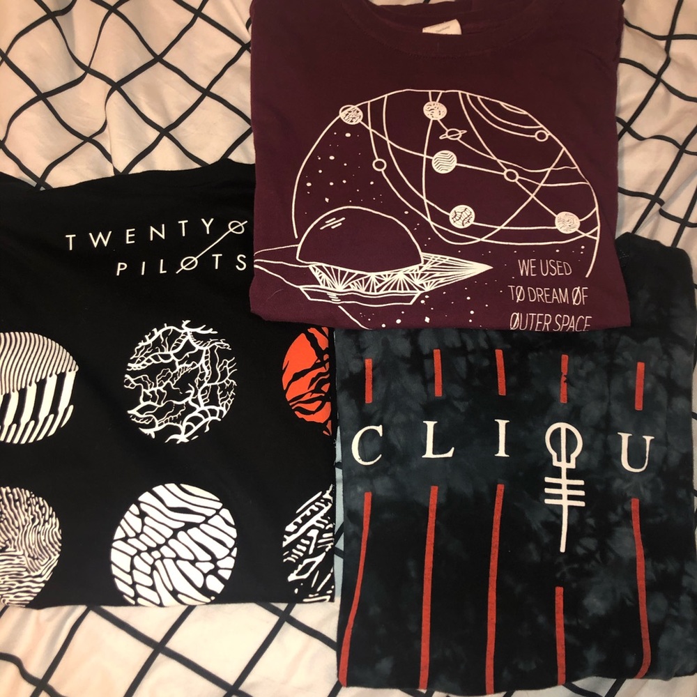 Twenty one pilots t shirt bundle